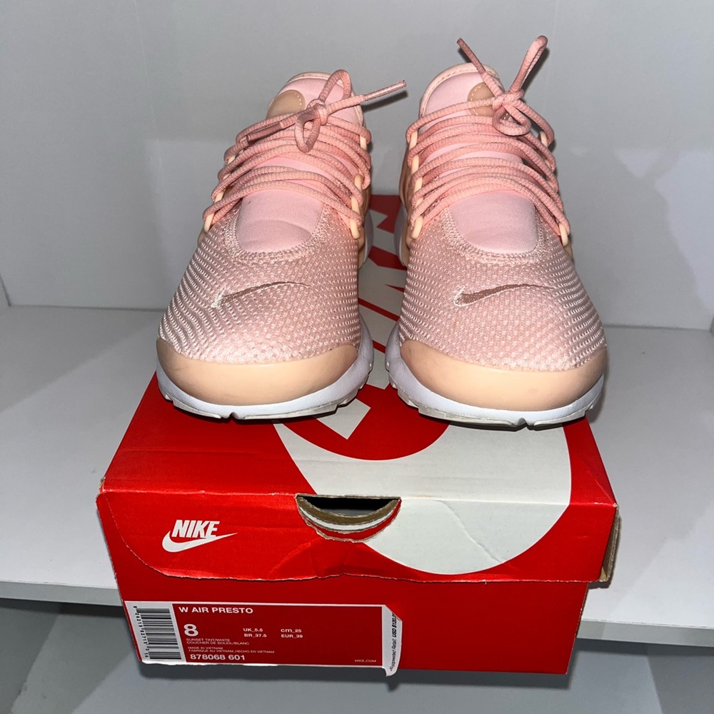 Nike Pink Air Presto Sneakers